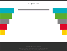 Tablet Screenshot of canapro.com.co